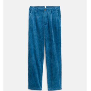 ALEX MILL Indigo Dyed Boy Pant in Rugged Corduroy Indigo